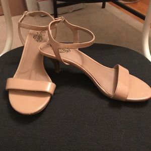 Unlisted By Kenneth Cole Short Nude Heels - Size 9